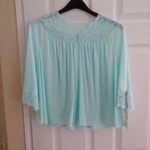 Shadowline Vintage Bed Jacket Size Large